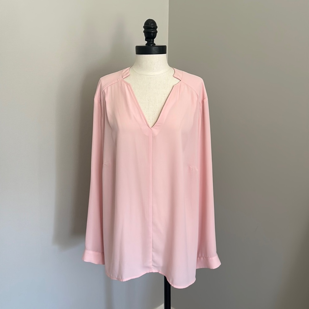 Pink blouse, size 2X